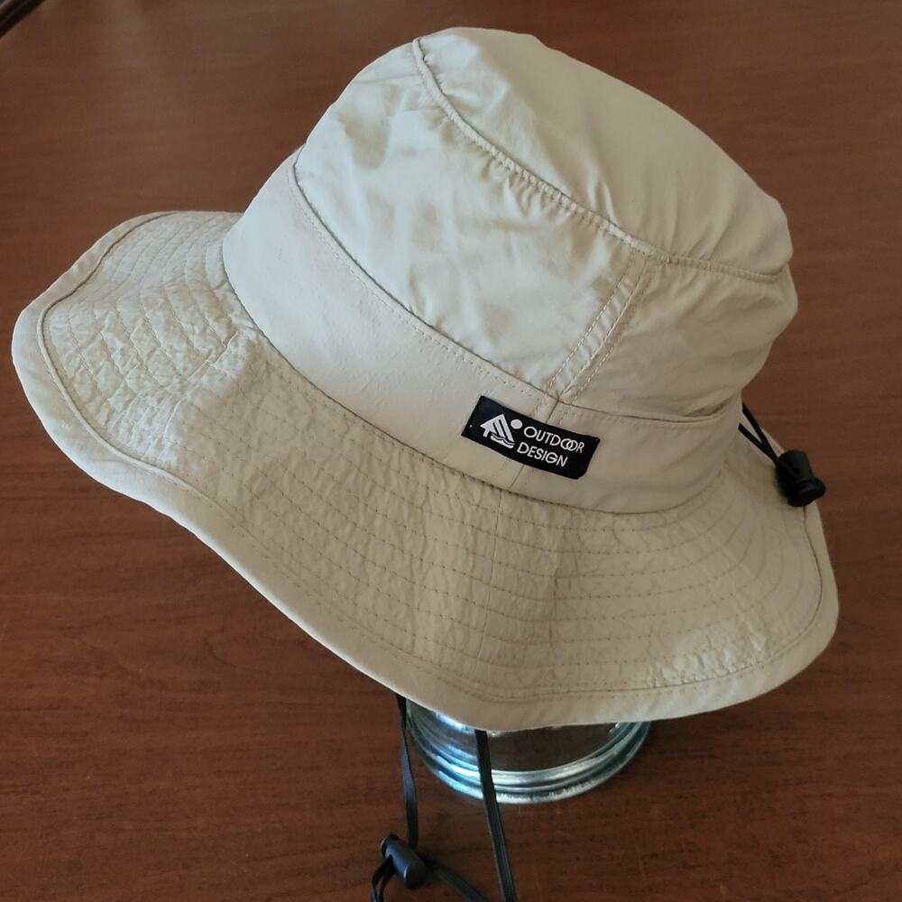 Dorfman Pacific Co. DPC Outdoor Design Khaki Safari Hat Size M 100% Nylon